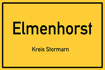 elmenhorst-ortsschild
