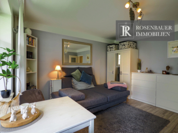 Wohnzimmer - KAPITALANLAGE! 1-Zi.-WOHNUNG MIT SONNENBALKON! (BARGTEHEIDE)