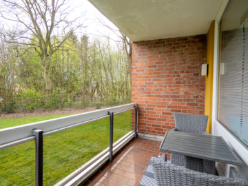 Sonnenloggia ins Grüne - KAPITALANLAGE! 1-Zi.-WOHNUNG MIT SONNENBALKON! (BARGTEHEIDE)
